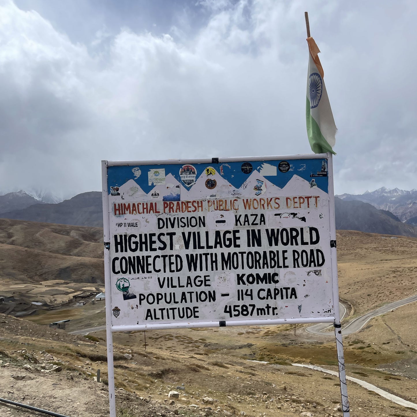 THE HIGHEST ROADS - (18300 FEET) - INDIA