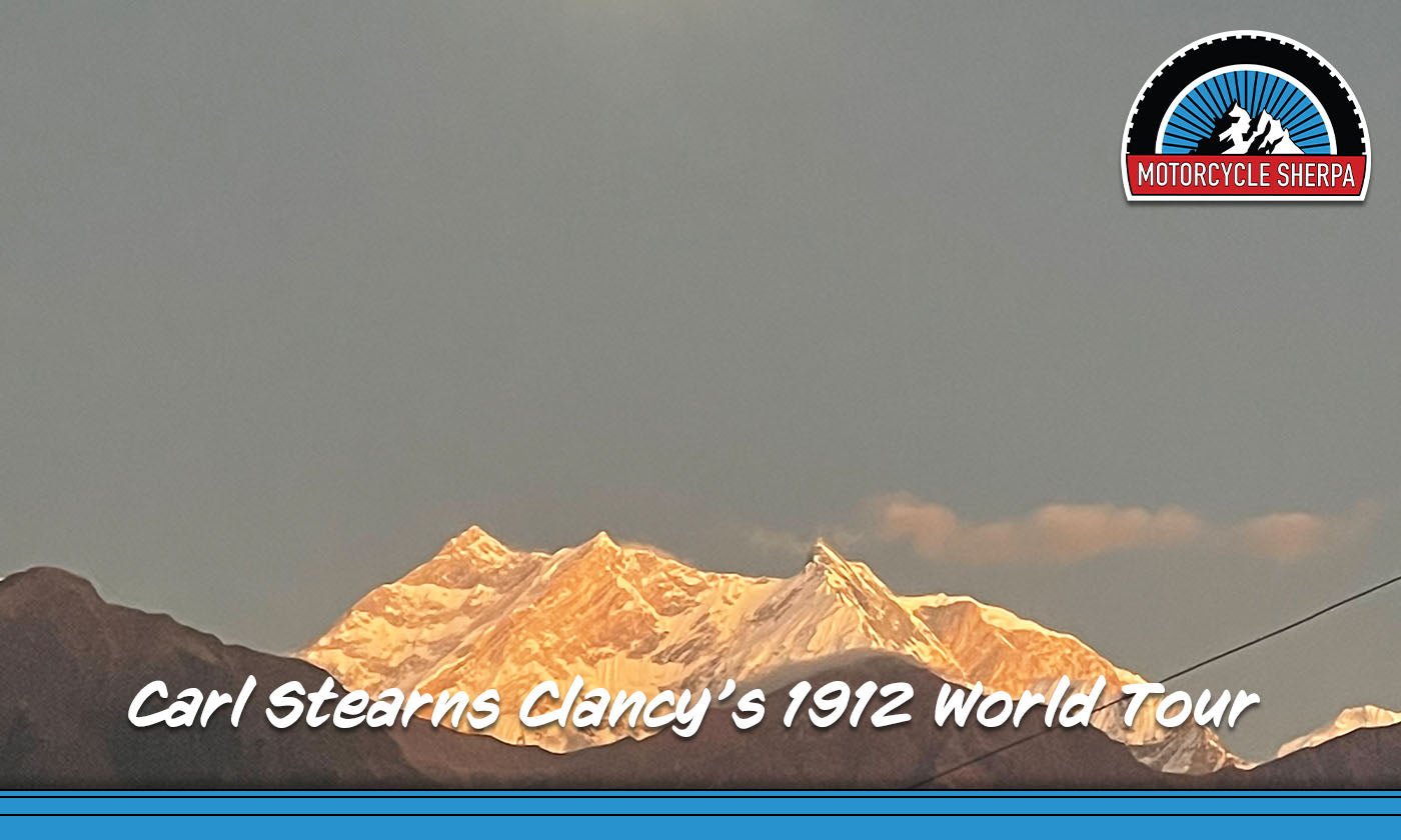 The First Motorcycle Road Trip: Carl Stearns Clancy’s 1912 World Tour