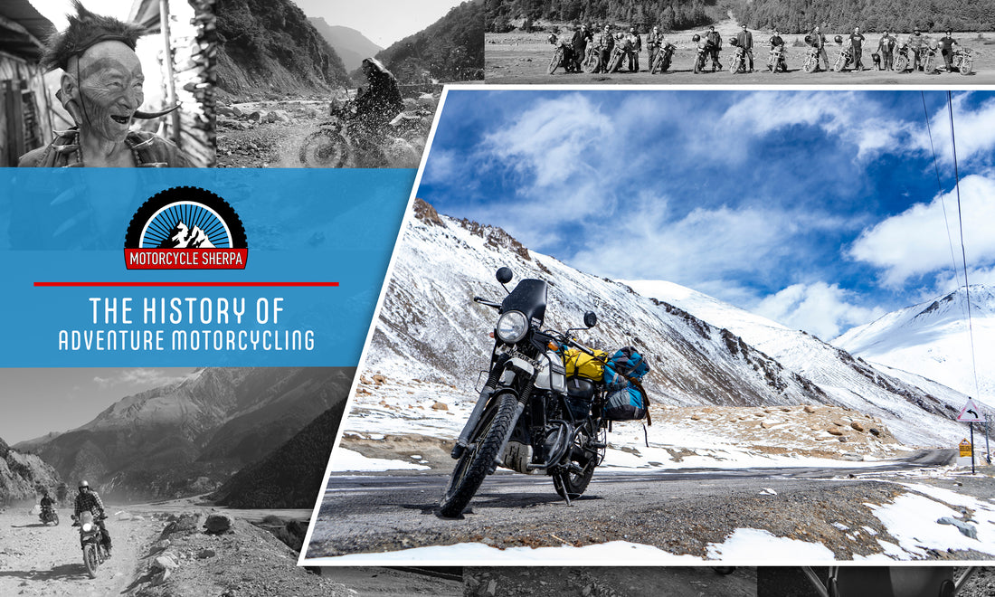 The History of Adventure Motorcycling